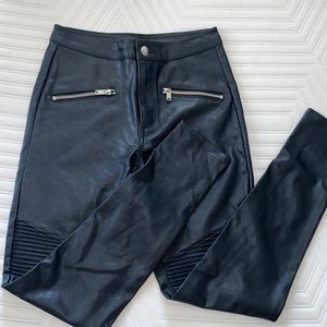 H&M leather pants